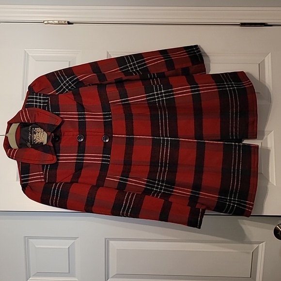 Heritage 1981 Red and Black Plaid Jacket - Picture 1 of 10